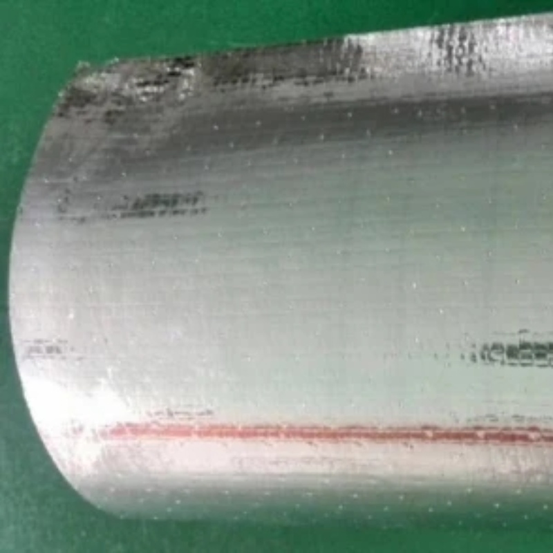 Manufacture Factory Printed Antiglare Perforated Metallized VMPET Woven Fabric as Attic Foil Insulation