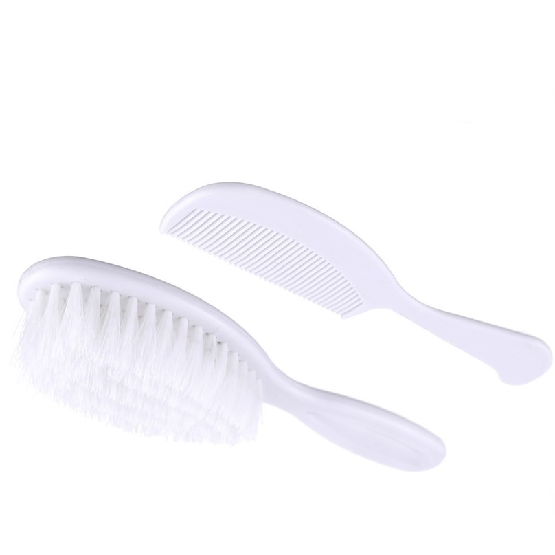 OEM Baby Plastic Hairbrush Soft Toddler Hair Brush Comb Set Newborn