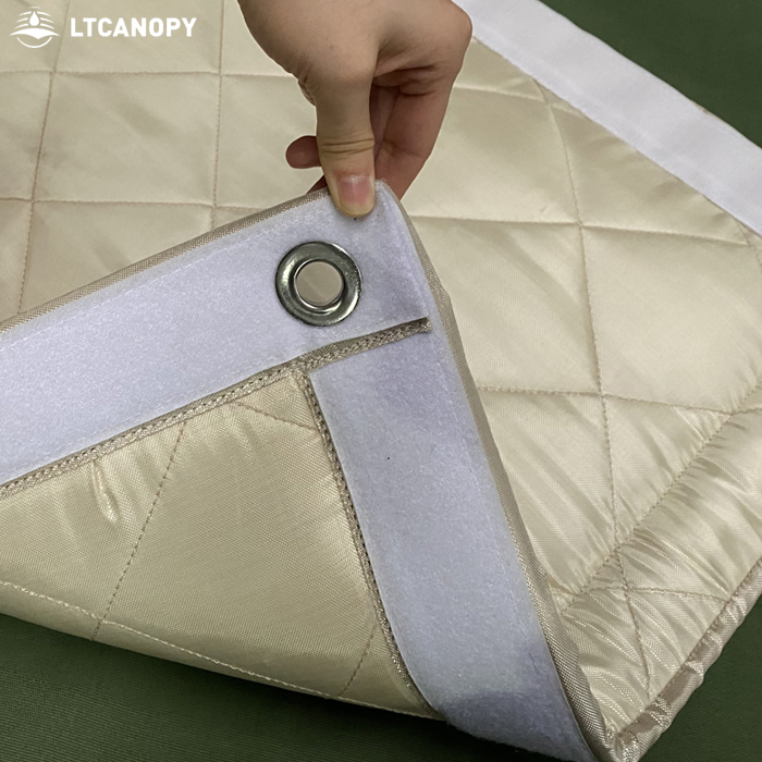 Litong Exterior Control Noise Sound Absorbing Acoustic Sound Barrier Blanket
