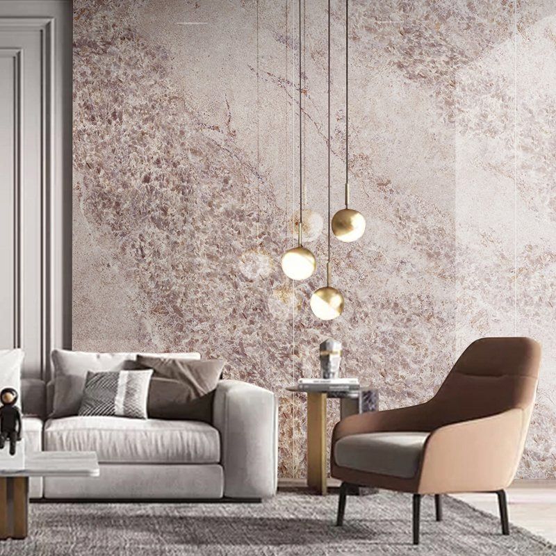 Sintered Stone Tsavorite Color Slab Matt Surface Wall Panel Bathroom Kitchen Countertop Granite Quartz Vanity Top Table Top White Marble Stone Tile