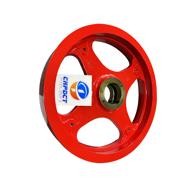 OEM Factory C106 Jaw Crusher Aftermarket Mining Machine Spare Parts Driving Wheel Belt Pulley