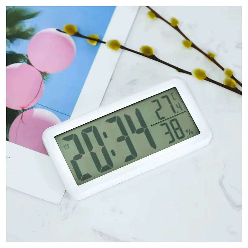 Digital Table Alarm Clocks Digital Desk Clock Battery Powered Bedroom Travel Electronic Alarm Clock