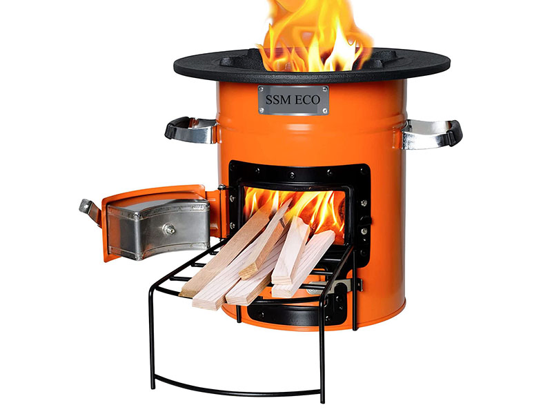 New Hot Outdoor Indoor Wood Burning Camping Stove