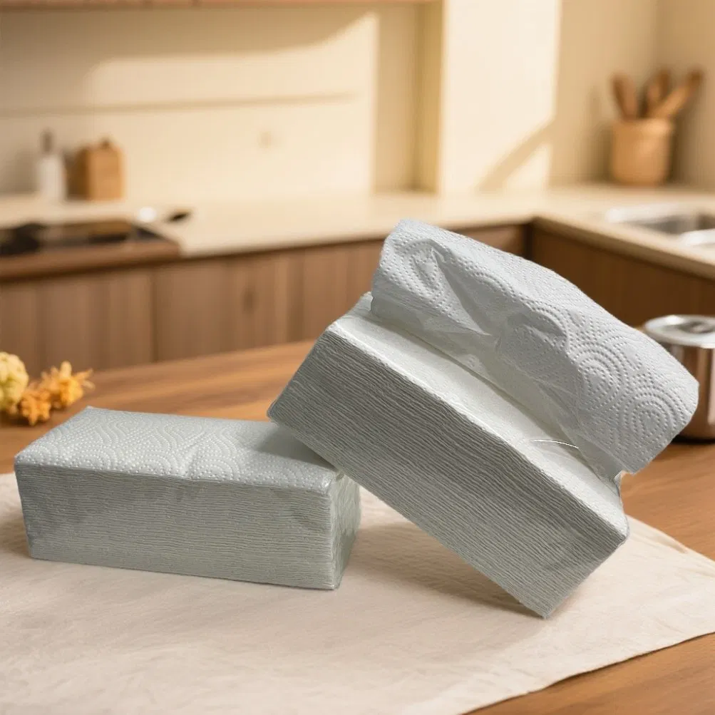 Hot Sale High-Quality Super Absorbent Kitchen Paper Towel Oil Absorbs 2 Ply Paper Towel