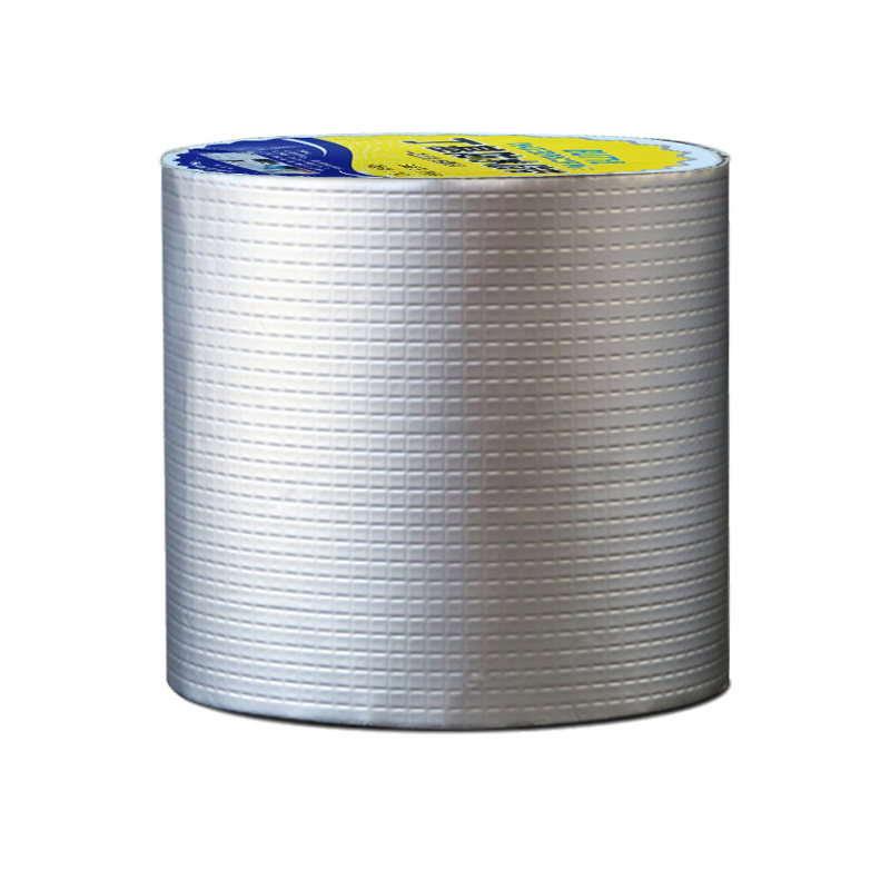 Waterproof Leakage High Sticky Aluminum Foil Butyl Rubber Tape Aluminum Butyl Tape