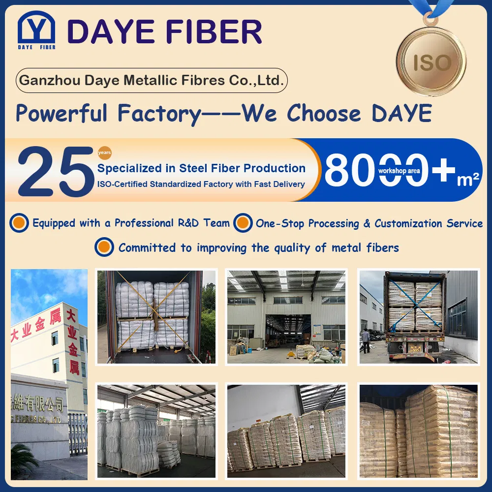 Mill Cut Steel Fiber (≥700MPa) for Rail Ties & Tunnel Lining