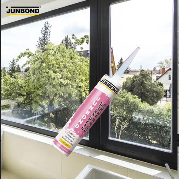 Turkey Acetic Gp General Purpose Transparent Silicone Sealant RTV Silicone Aluminum Door Seal Gap Filling