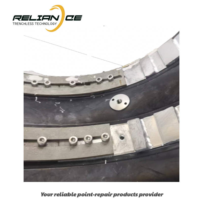 Trenchless Tech Large Pipe Internal Seal for Water Treatment Applications