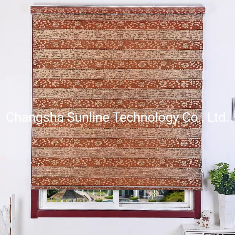 Manual and Motorized Roller Zebra Blinds Fabric Available