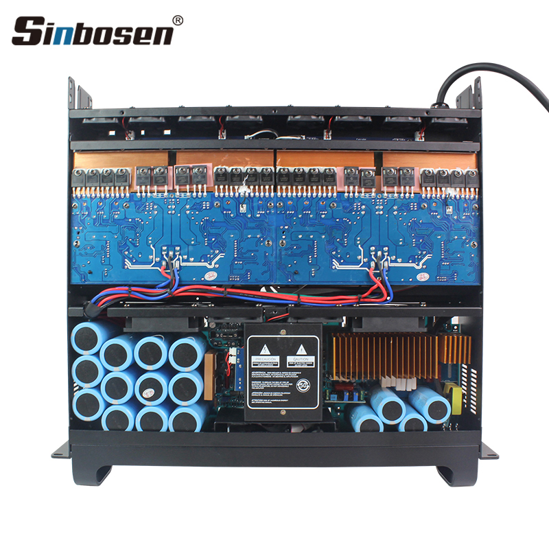 Sinbosen 4 Channel Sound Equipment Ds-10q Professional High Audio Power Amplifier