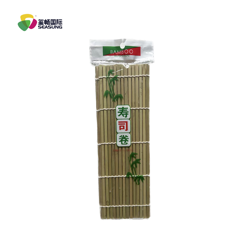 Bamboo Chopsticks 21cm Twins Without Knot Half Paper Sleeve