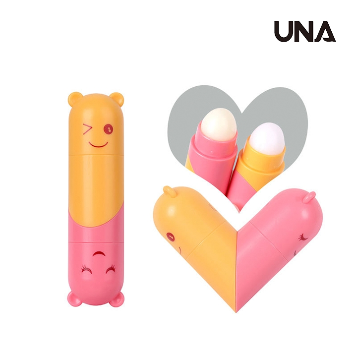 Heart Lip Balm Lasting Moisturizing Lipstick Like a Toy's Water Moisturizing Lip Balm Stick Fruity Nourishing Mini Lip Balm