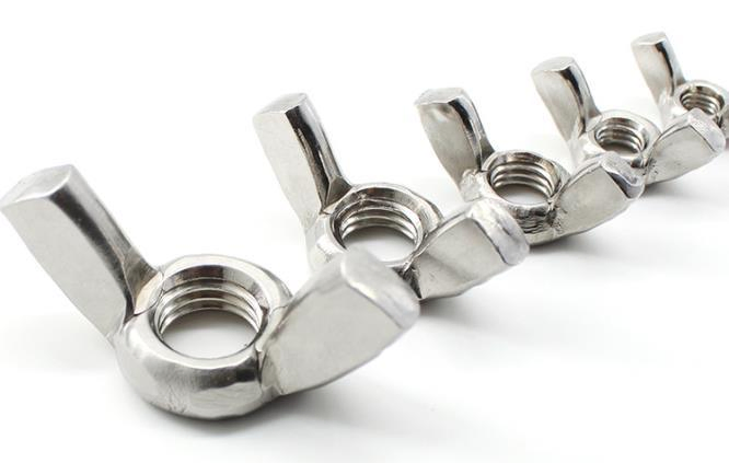 Qbh DIN315 High Quality Nuts Tap Faucet Accessories Fasteners Rounded Wings Nuts