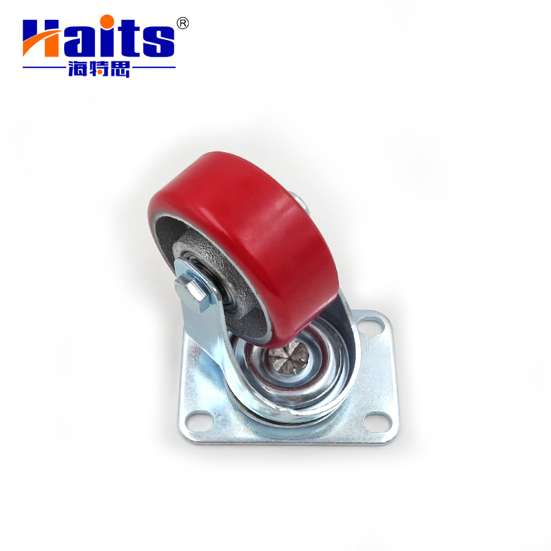 Furniture Components Swivel PU Industrial Caster Wheel From China