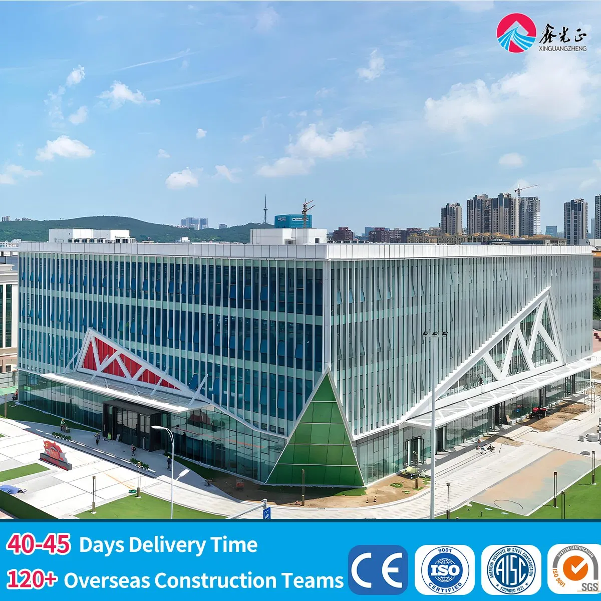 Affordable Fast and Reliable Industrial Commercial Prefabricated Durable Steel Structure Food-Grade Cold Storage Warehouse Construction Materials Cost