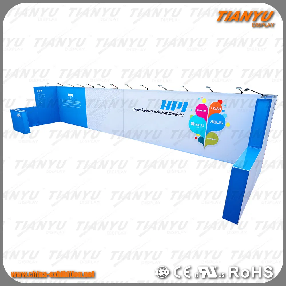 Versatile Aluminum LED Trade Show Booth Display Solution