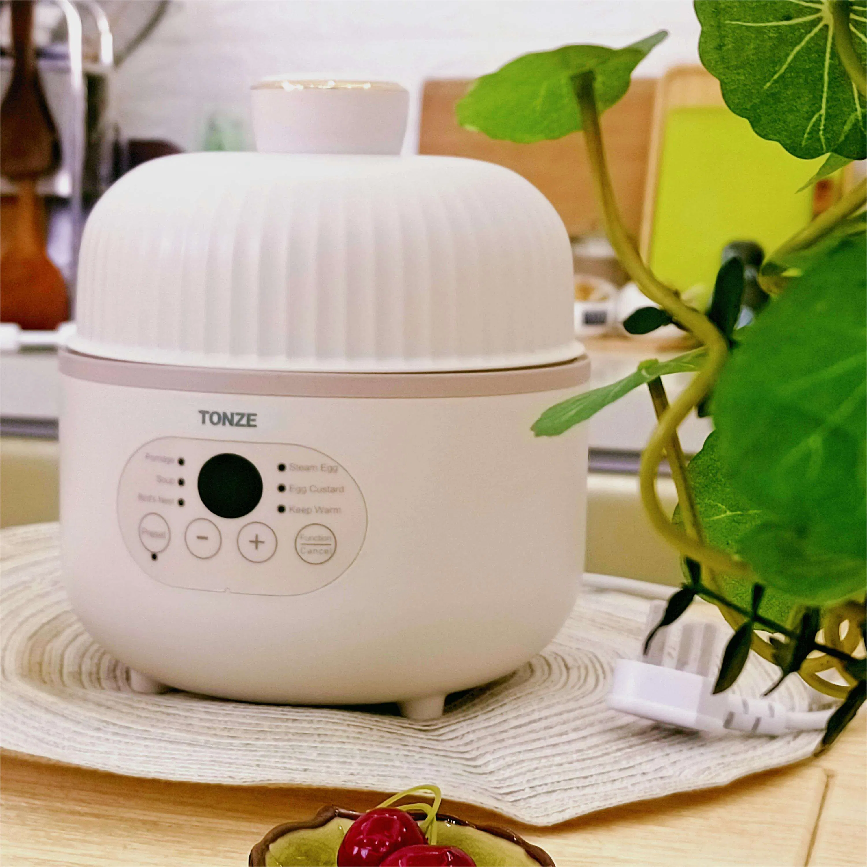 Мультифункциональный цифровой паровар-мультиварка с керамической чашей