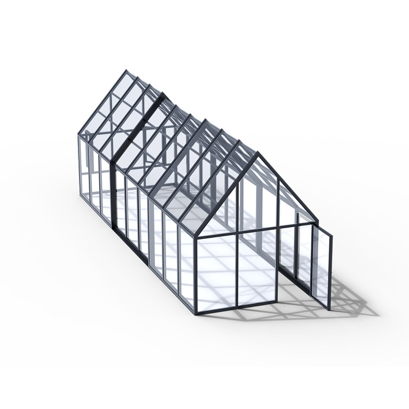 Aluminum Electric Telescopic Sunroom Smart Control Lighting and Sunshade Seaside Resort Sunroom
