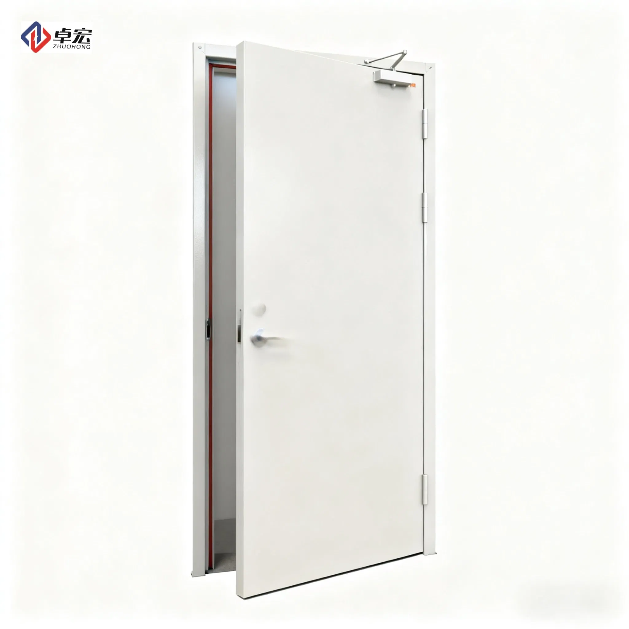 The Detachable Hollow Metal Frame Steel Fire Door Is Easy to Install Quickly.