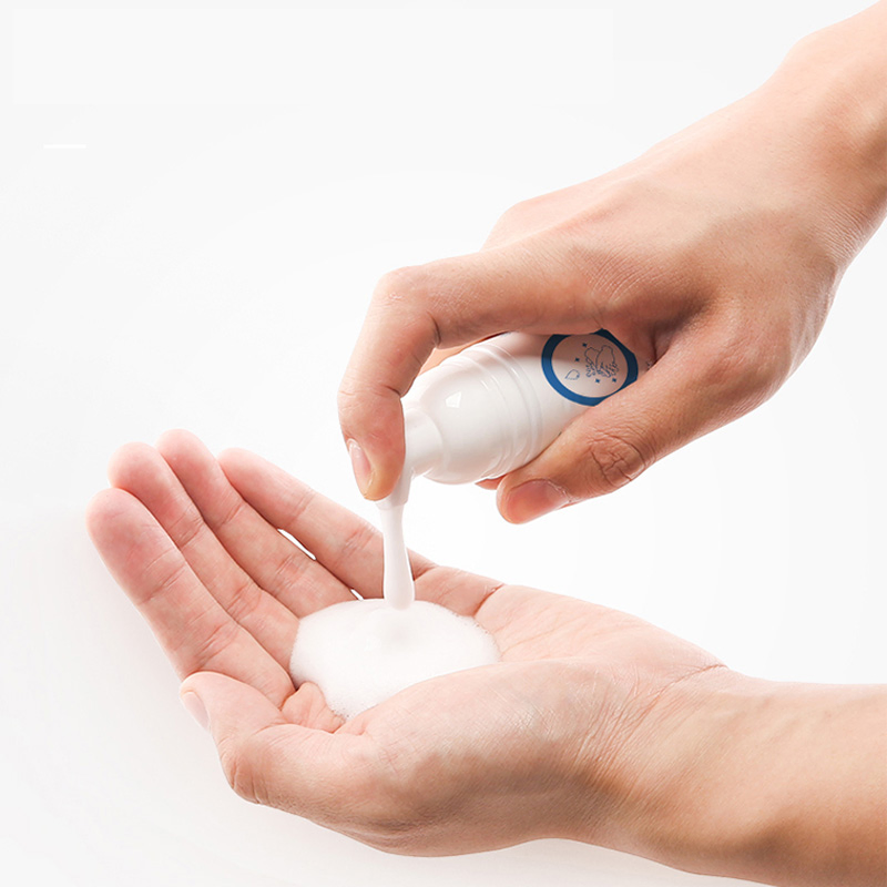 50ml Alcohol Free Antibacterial Foam Rinse Free Hand Sanitizer in Stock