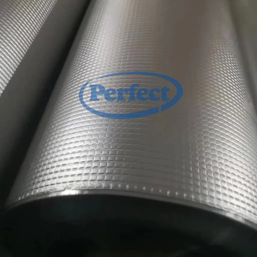 Aluminum Foil Laminated Fiberglass Cloth Aluglass Fabric