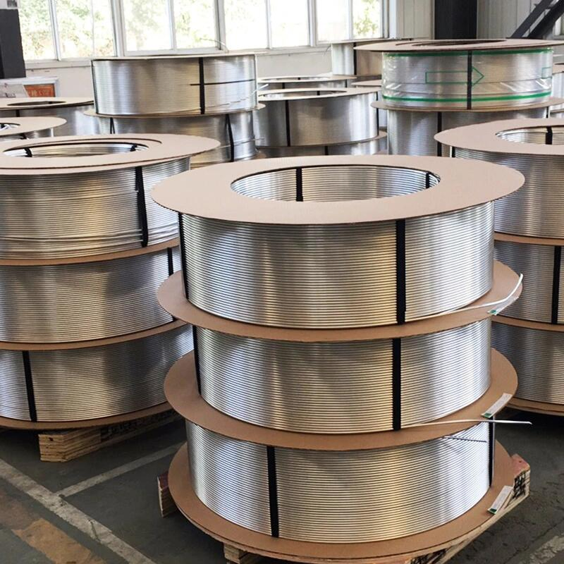 Customized 1060 1070 1100 6061 6063 5052 5754 5083 Aluminium Coiled Tube for Refrigerator Aluminum Radiator Coil Pipe/Tubing for Cooling Unit