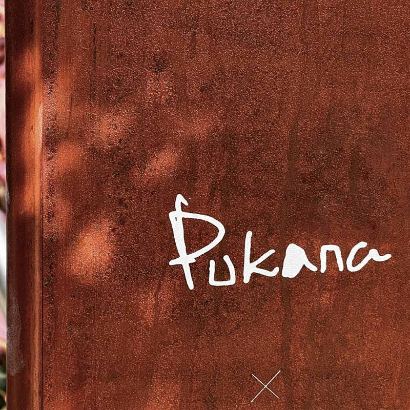 Ezd Wayfinding Signboard Laser Cut Number Letters Rust Plates with Back Board