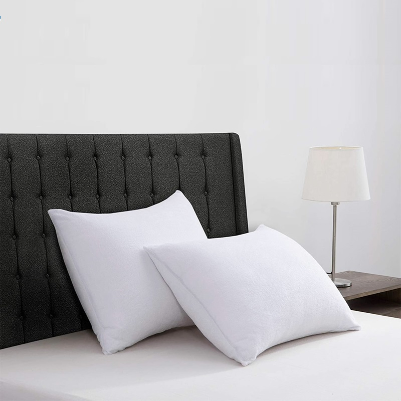 Made in China Premium Cotton Terry Waterproof Pillow Encasement Cover with Zipper