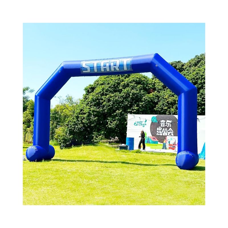 Outdoor Cartoon Decoration Blow Up Entry Archway Giant Customizable Balloon Inflatable Race Arch Events