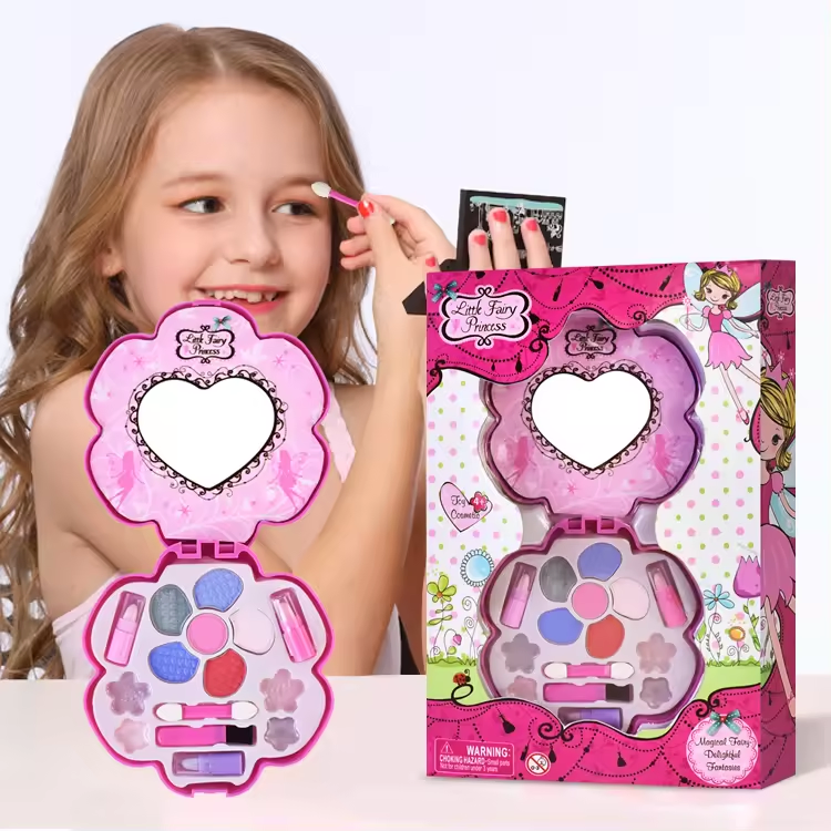 Akiaco Kids Makeup Set for Creative Pretend Play Fun