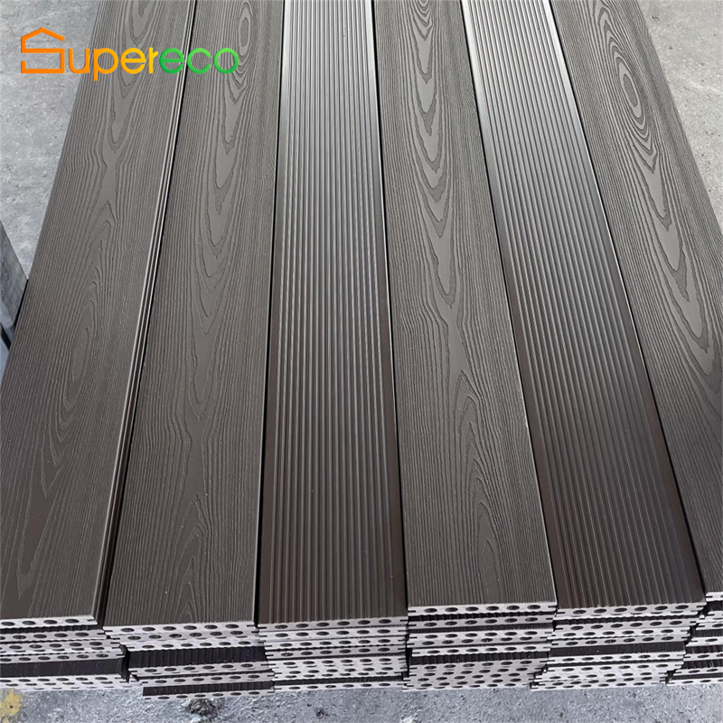 ВПК террасная доска Hollowdecking, устойчивая к УФ-лучам