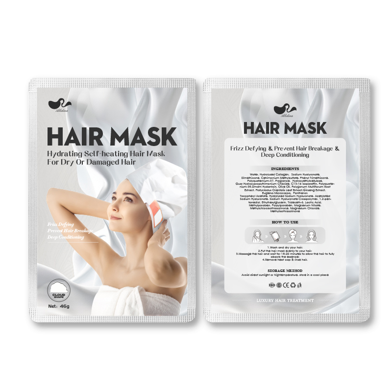 Hair Pack Cap Automatic Heating Keratin Steam Hair Mask Long Lasting Moisturizing Nourishing Smooth Keratin Repair Hair Mask