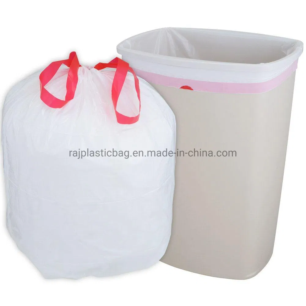 13 Gallon Tie Drawstring Tall Trash Garbage Kitchen Bags