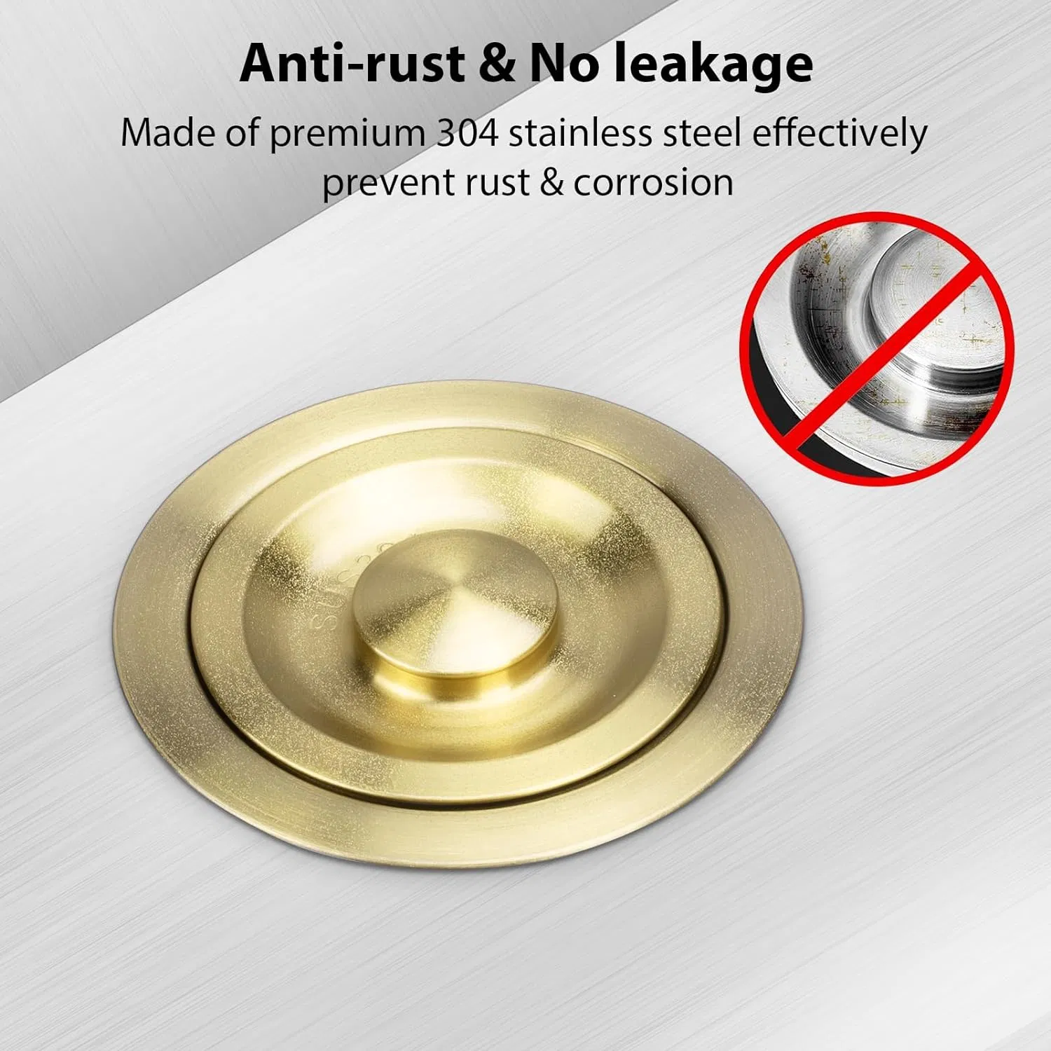 Слив-перелив для раковины 304 нержавеющая сталь