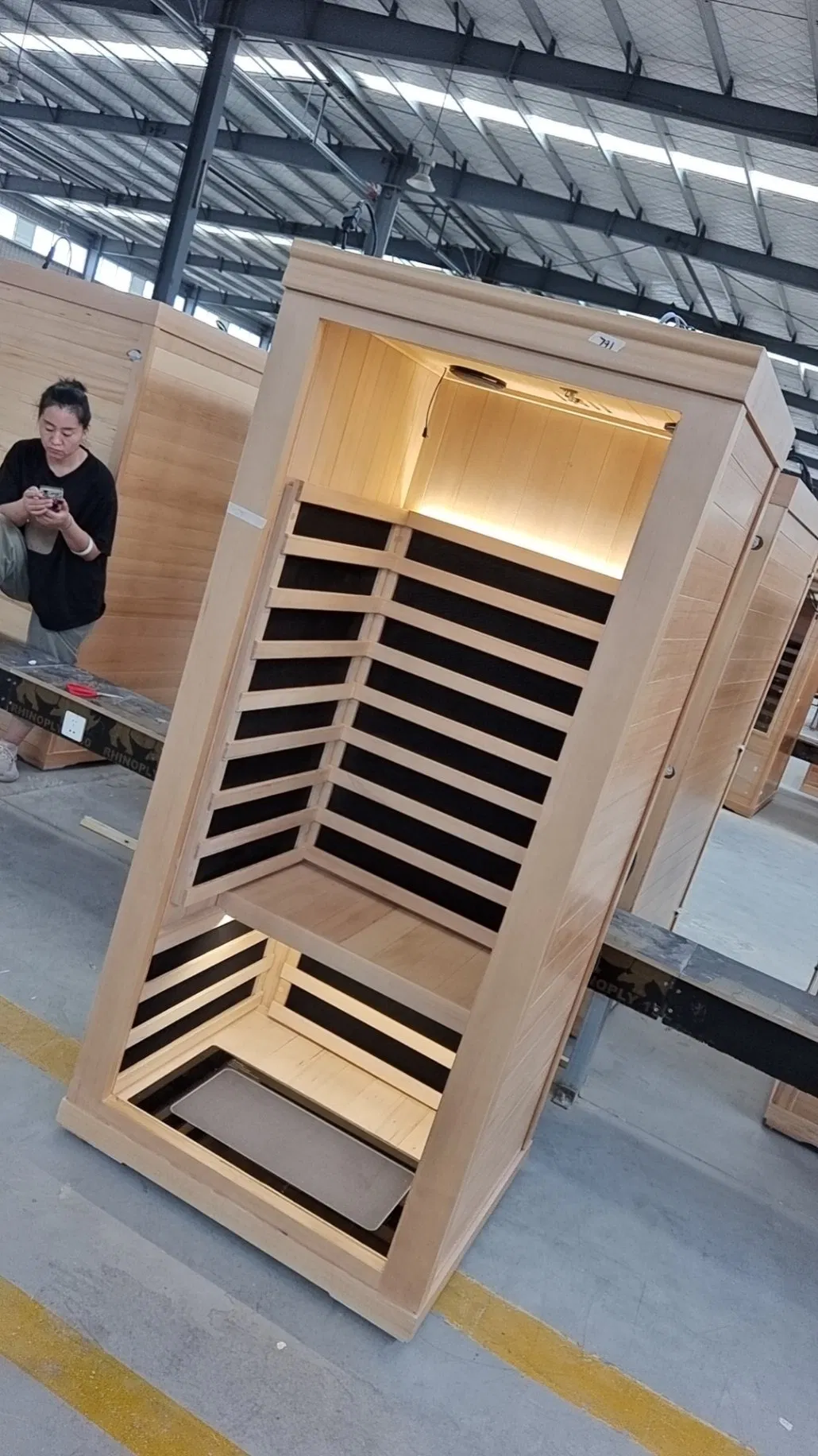 Инфракрасная сауна V Health из канадской хемлока