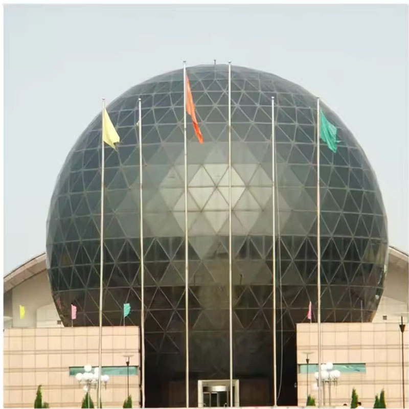 Apartment Facade Wall Cladding Aluminum Window Wall Systems Insulated Glass Curtain Wall