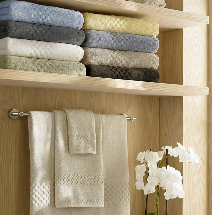 Factory Wholesale 100% Organic Cotton Bamboo Terry Multi Colors Bamboo Face Hand Towel Large Body Bath Towel