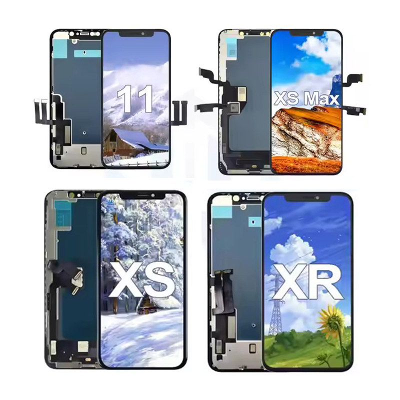 LCD for iPhone OLED Incell Screen Display for iPhone 16 15 14 13 12 11 PRO Max Plus Xs X Xr Max Factory Price High Quality