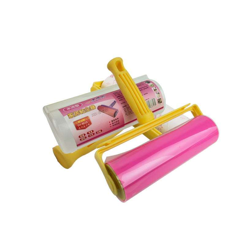 Househod Cothes Hair Remoye Cleaner Reusable Washable Sticky Silicone Ge Lint Roller