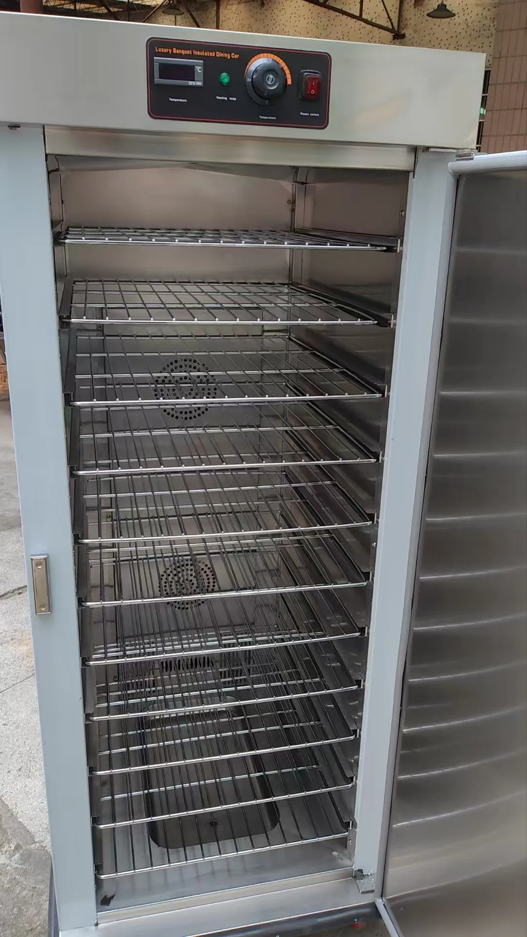 Premium Portable Food Warmer Cart for Events and Catering