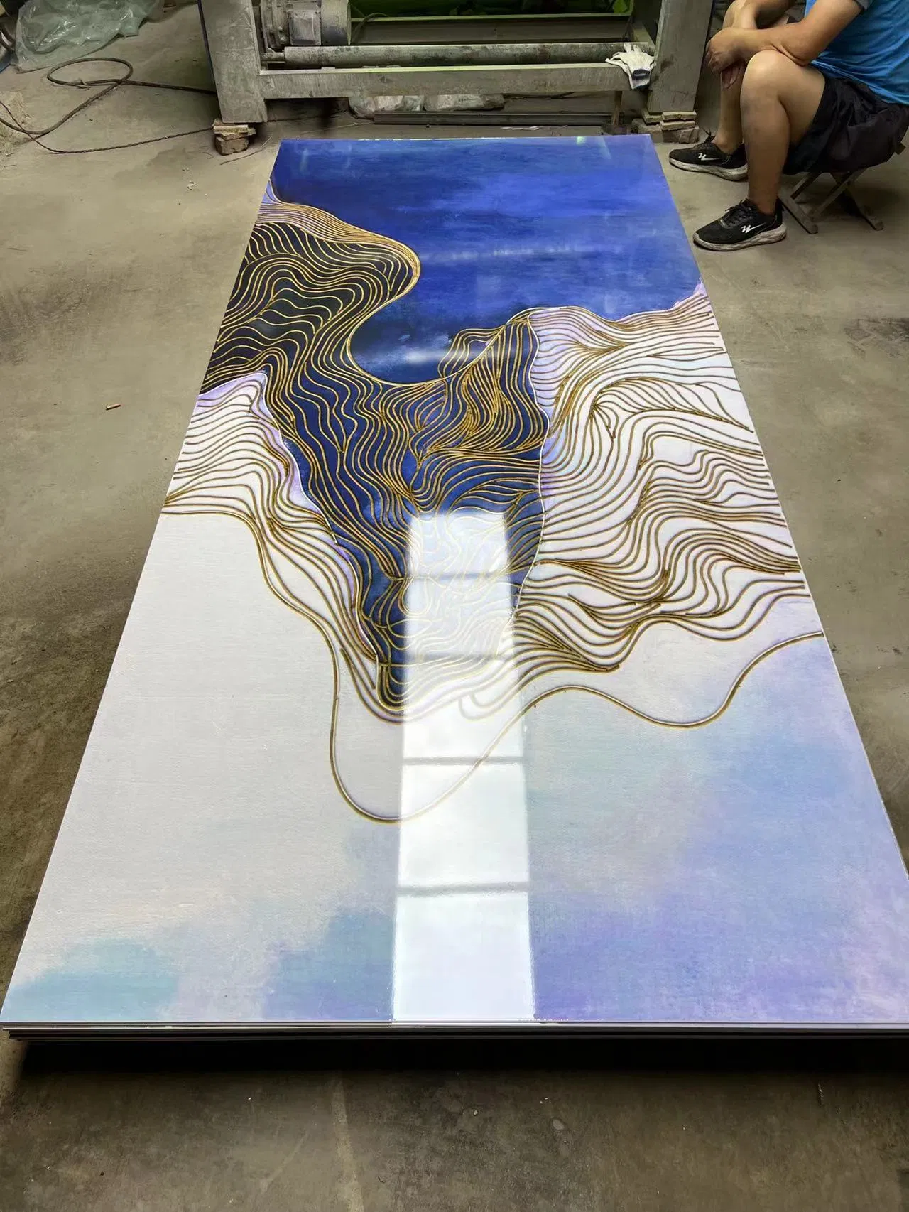 Factory Direct Supply PVC Ceiling Panel Turkey PVC Ceiling Panel UV PVC Marble Sheet