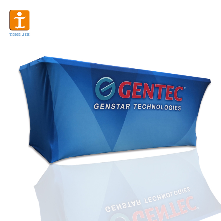 Custom-Sized Color Print Tablecloths High-Quality Advertising Best-Selling Online Display.