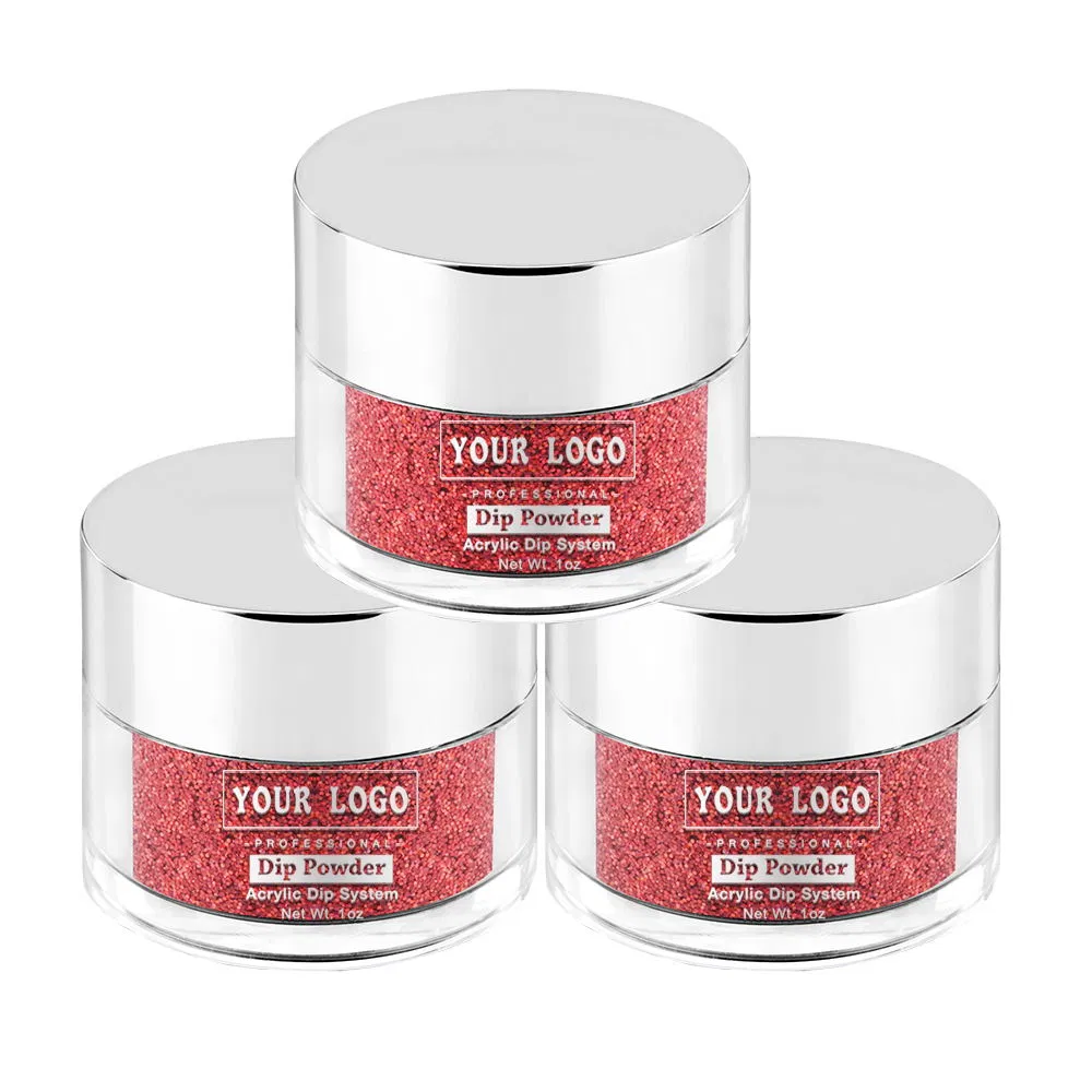Perfect Color Match Gel and Lacquer Used for Glitter Powder