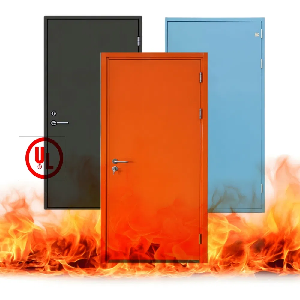 China's Top Manufacturer 90 Minutes Fire Rated Wood Doors with Hardware