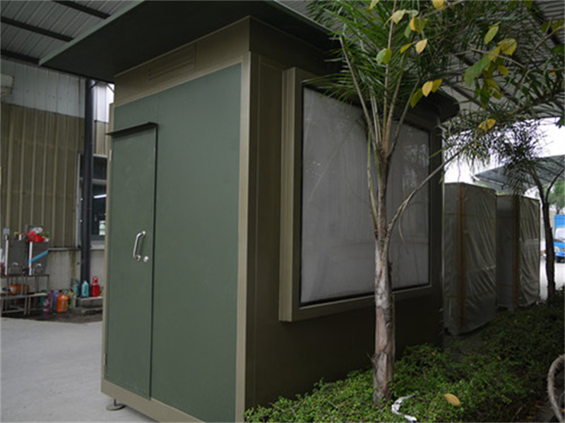 Light Weight Outdoor Food Kiosk with Waterproof Structure