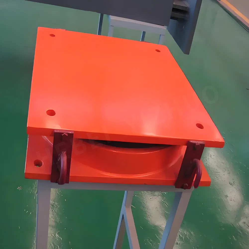 Basin/Pot Rubber Bearing Spherical Bearing Steel Bearing Rubber Shock Absorber Support of Bridge