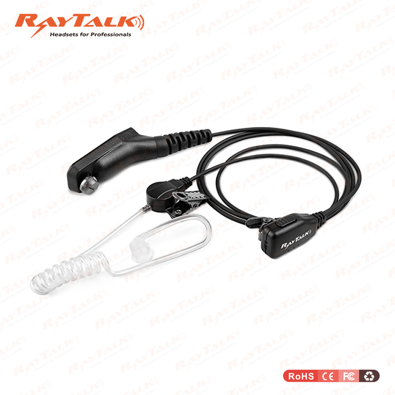 Beige Color Air Tube Earpiece Skin Color Walkie Talkie Surveillance Earpiece