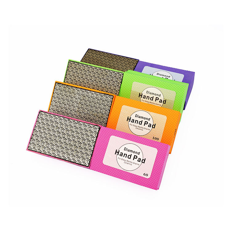 Electroplated Diamond Hand Polishing Pad for Marble Granite Ceramic & Glass