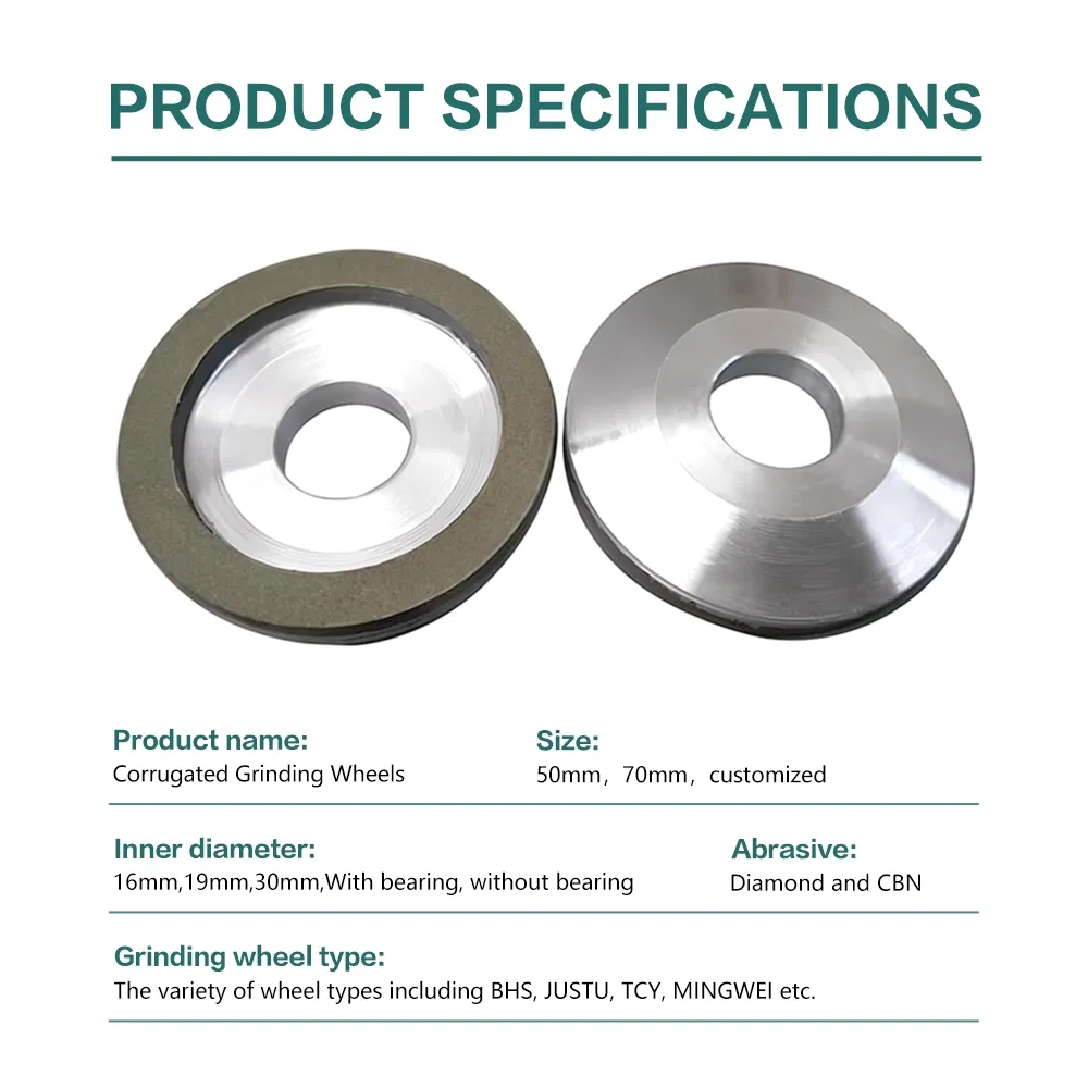 Алмазный шлифовальный круг для заточки гофроножей