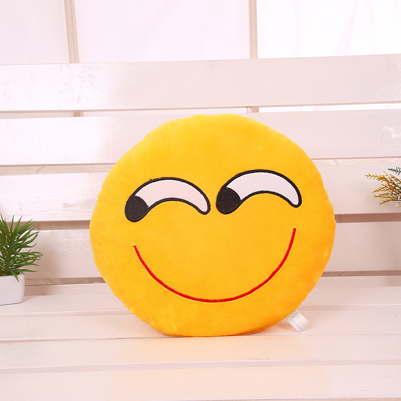 Emoji Plush Pillow Skin Without Fill Unstuffed Plush Toy